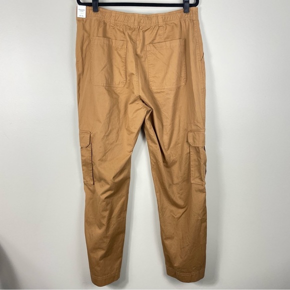 Abercrombie & Fitch Cargo Pants Mens 33 Long Straight Leg Tan Brown Outdoor - Picture 2 of 8